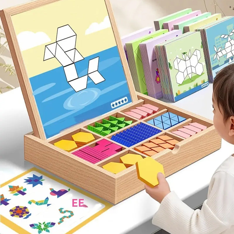 MagniPlay – Magnetisches Holzpuzzle-Spiel | 50% RABATT