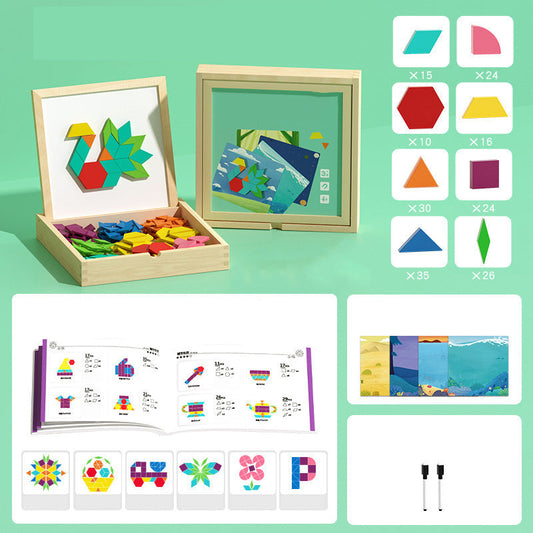 MagniPlay – Magnetisches Holzpuzzle-Spiel | 50% RABATT