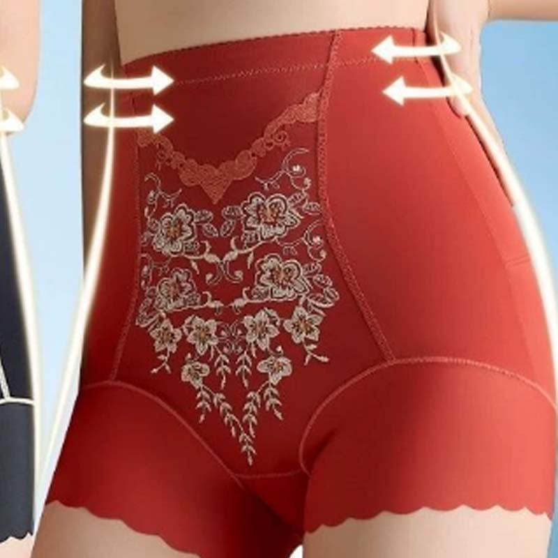 Grace – Bestickter High-Waist Bauchweg-Slip