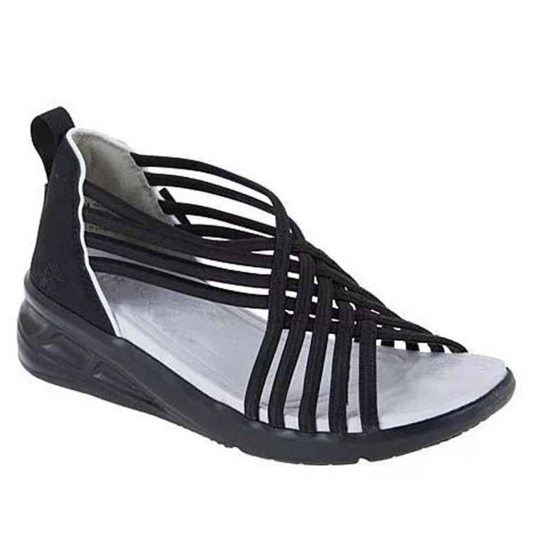 Damensandalen mit Memory-Foam-Sohle